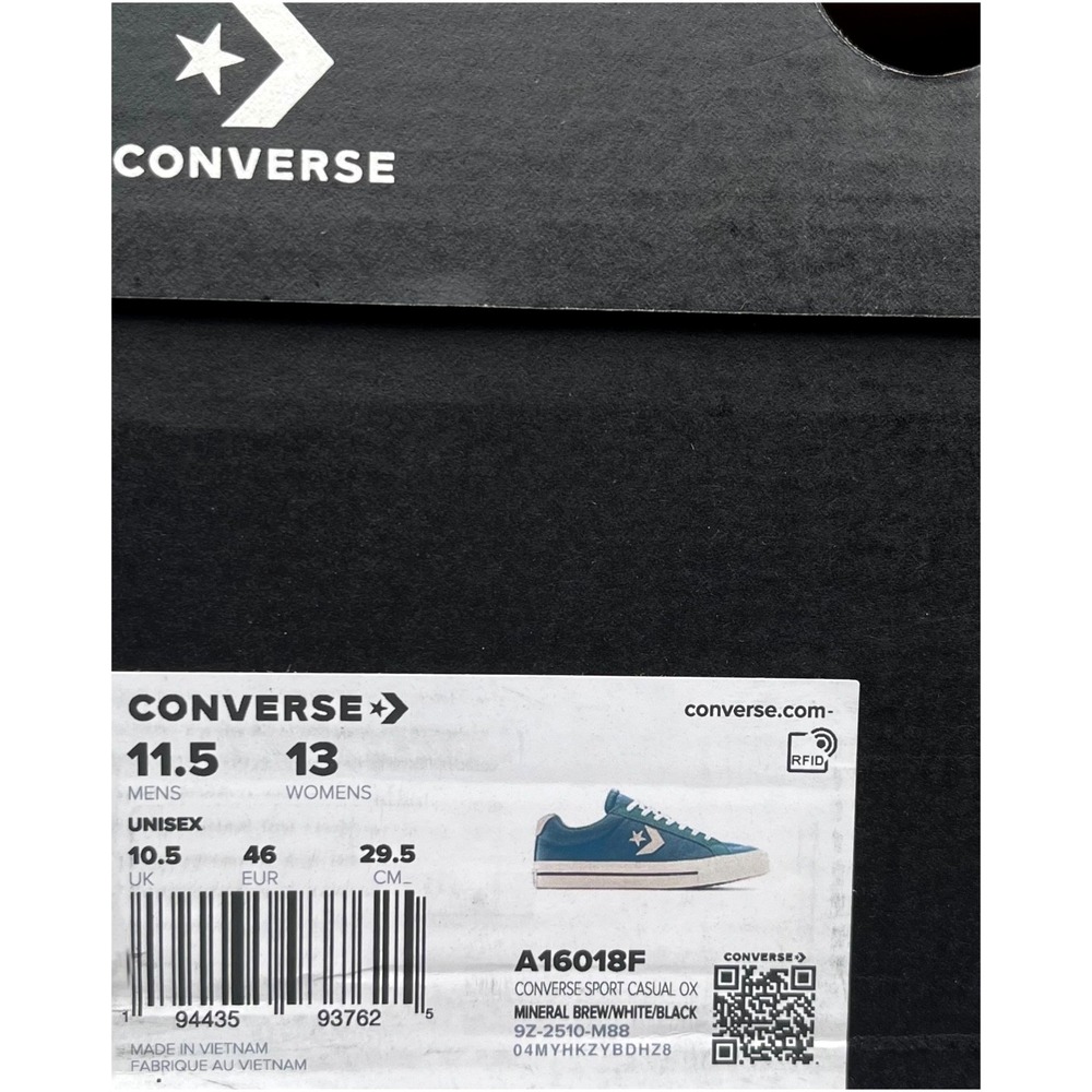 Converse Men's Sport Casual Canvas Skate Sneaker 11.5 Mineral Brew (Blue & Gray) - Picture 8 of 10